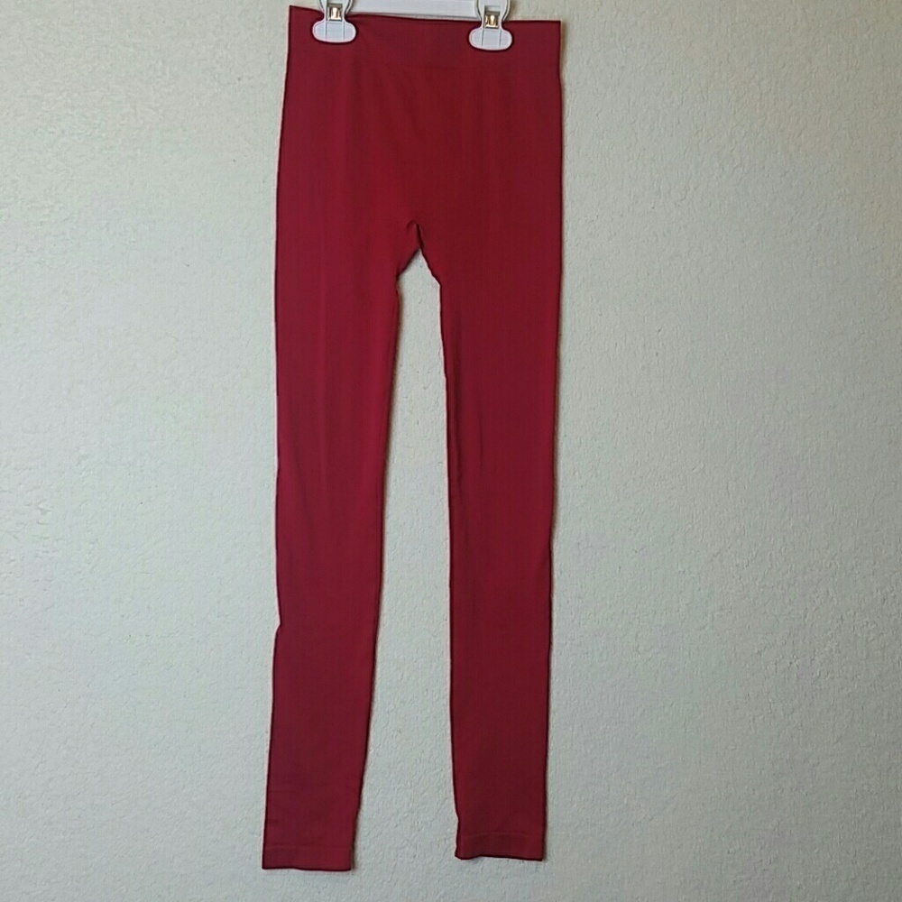Cute Red leggings size XS